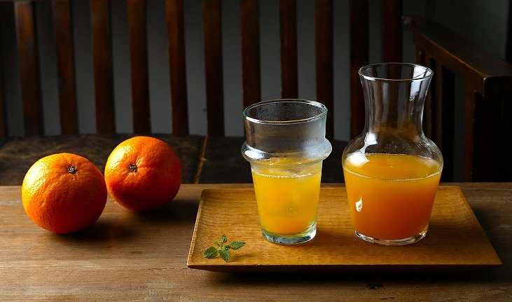 "Jus d’orange pressée 搾りたてオレンジジュース " 今年もスタートしました！